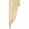 Ekena Millwork Alpine Rough Sawn Corbel, Douglas Fir, 6"W x 10"D x 26"H COR06X10X26ALP00RDF - alternate 3